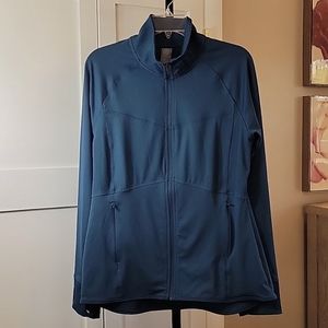 C9 Champion Women's Full Zip Cardio Jacket High Low Hem 2 Pocket Size L